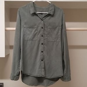 Olive Green button up